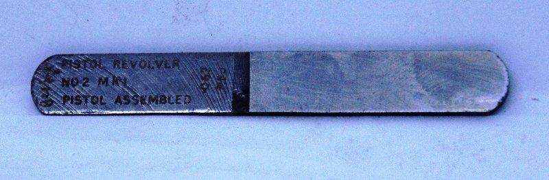 Armourers Slip Gauge for Revolver No2 Mk1