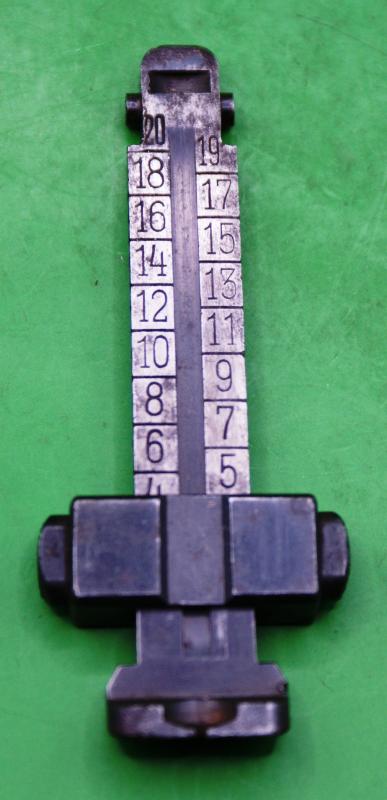 German Mauser K98 Rear Sight Leaf..