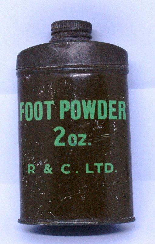 Original WWII 2oz Foot Powder