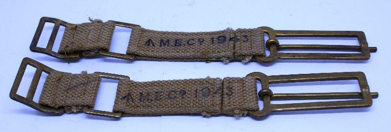Webbing / Belt Brace Extensions WWII British