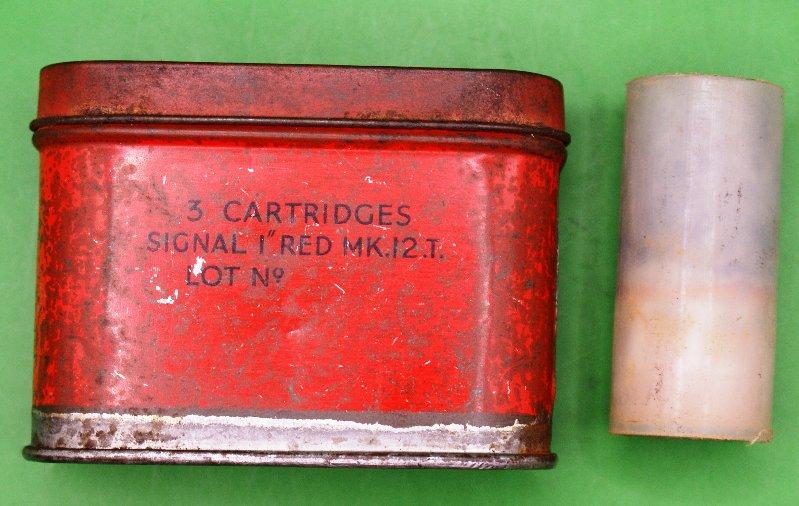 British Signal Flare Tin 