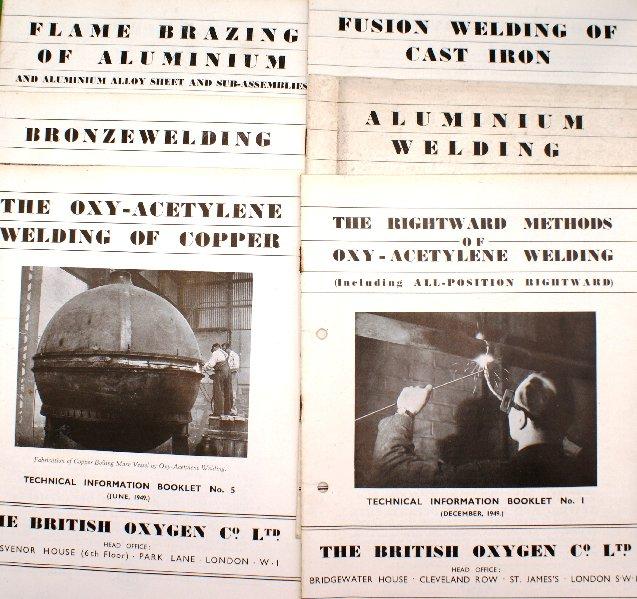 British Oxygen Ltd Technical Information  Booklets
