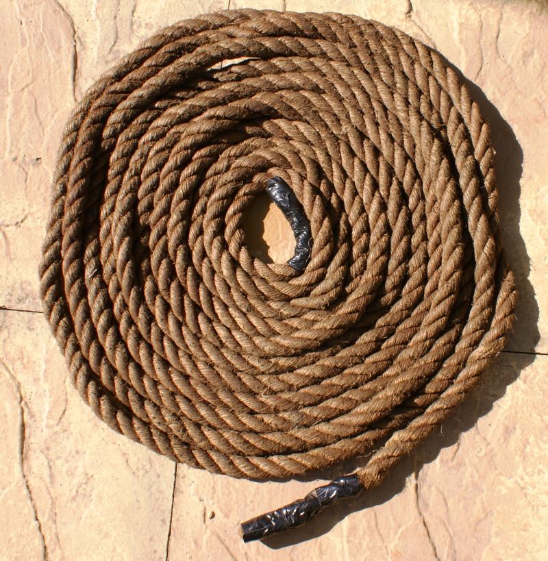 Jeep Hessian Tow Rope
