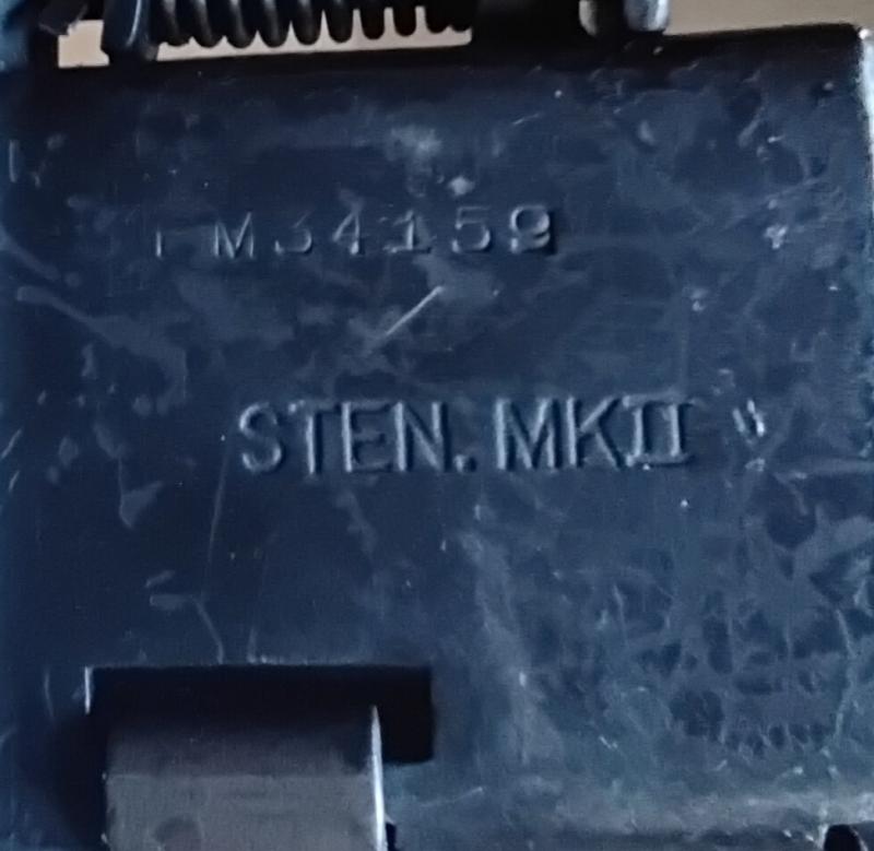 Sten Mk2 with T Stock and Magazine.