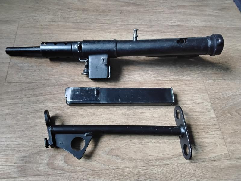 Sten Mk2 with T Stock and Magazine.