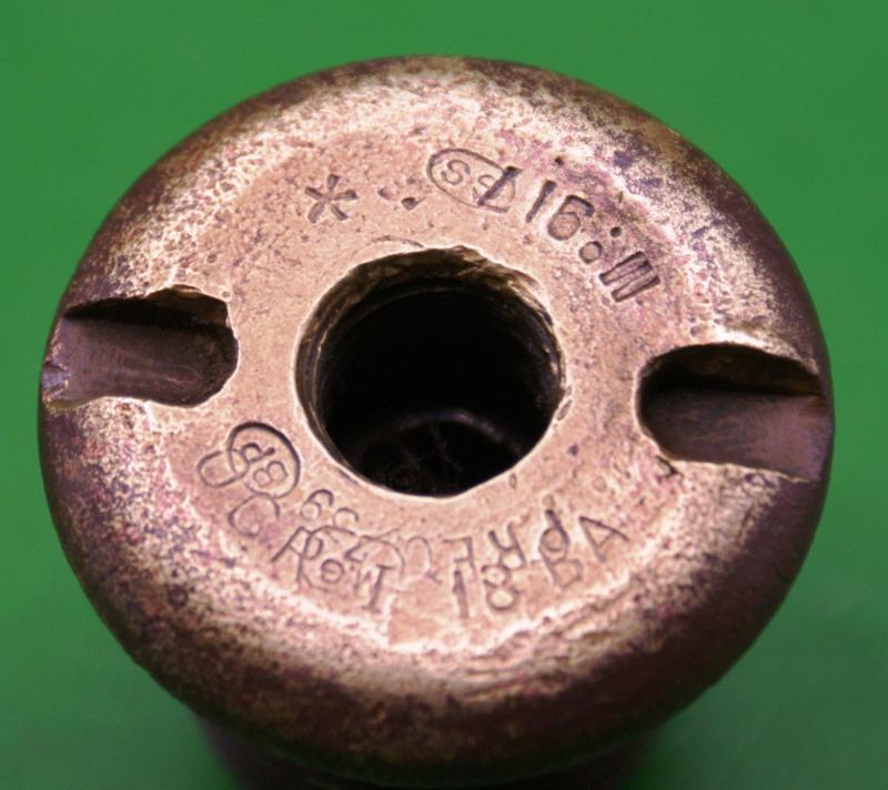 WWI / WWII Italian 75/27 Model Artillery Fuse.