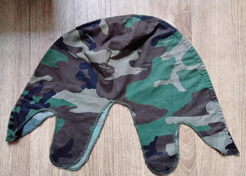 M1 Woodland Helmet Cover