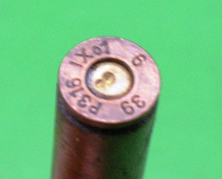 7.92cal Wooden Projectile Rifle Grenade Launching Round.
