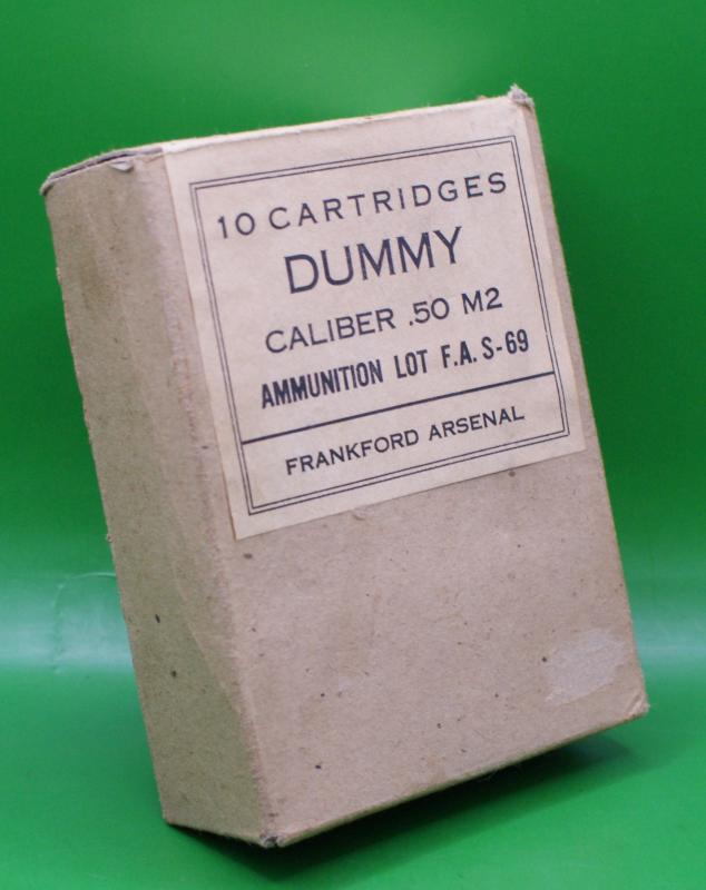 US .50cal Dummy Rounds x10